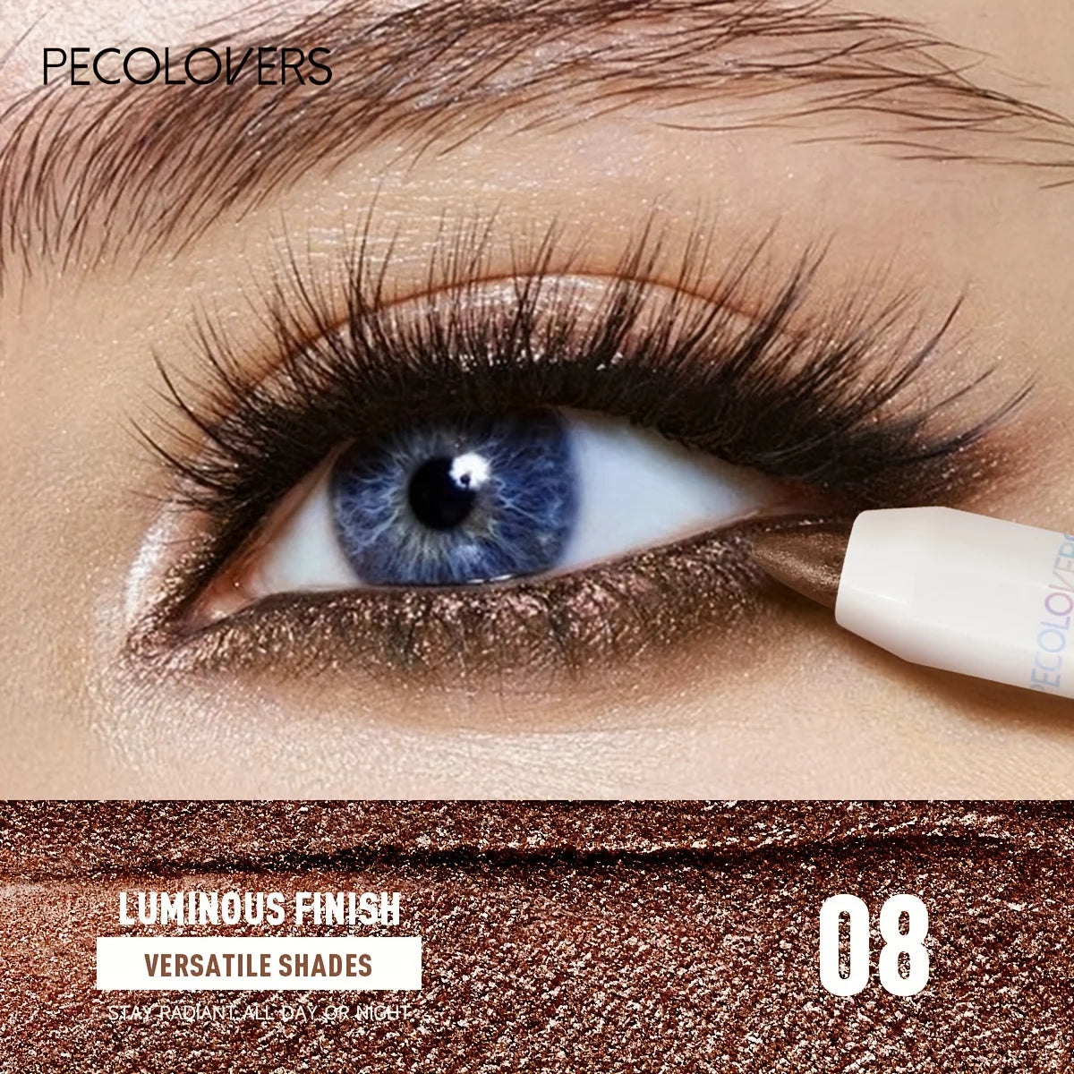 ✨ Sombra de ojos en barra resistente al agua: mate y brillante, de larga duración