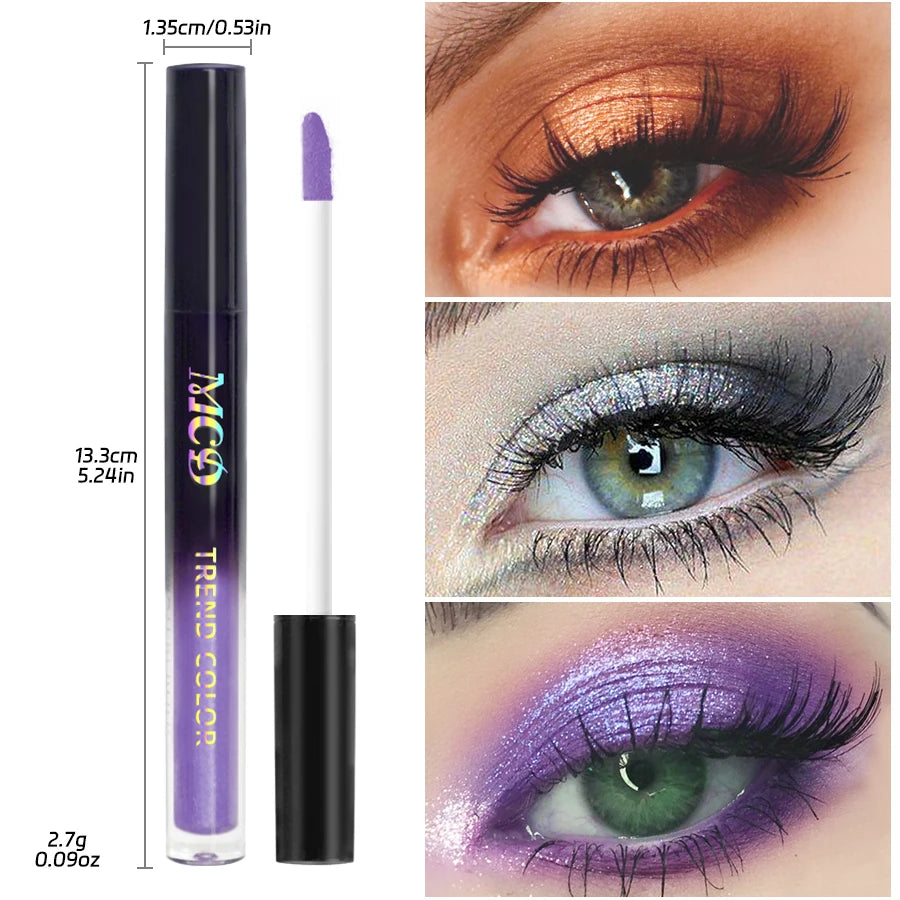 ✨ 13 Liquid Eyeshadow Palette – Matte &amp; Ultra-Shine Finish, Waterproof &amp; Long-Lasting