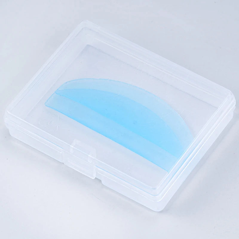 1 par de almohadillas de silicona ultrafinas: accesorios para levantamiento de pestañas y permanente 3D
