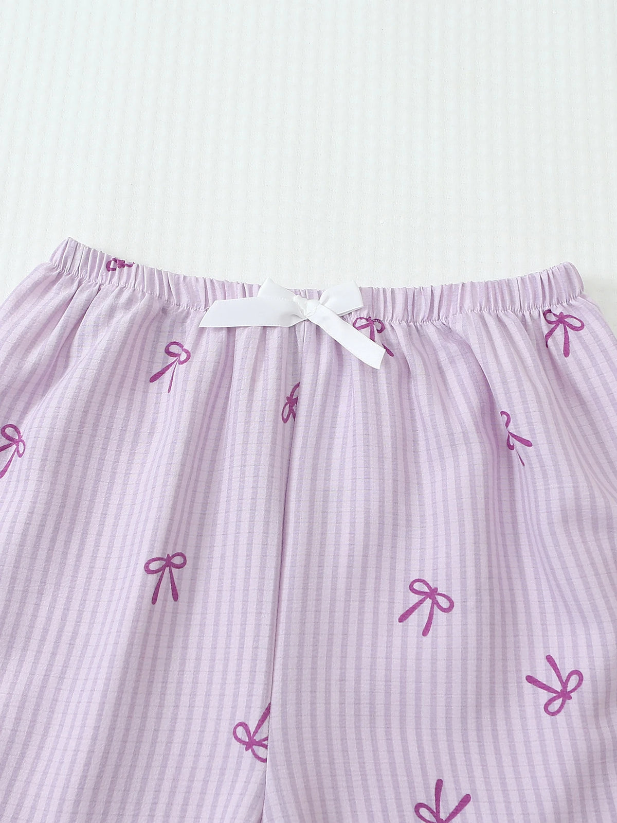 Pyjama - Haut à manches longues et pantalon à rayures 🎀