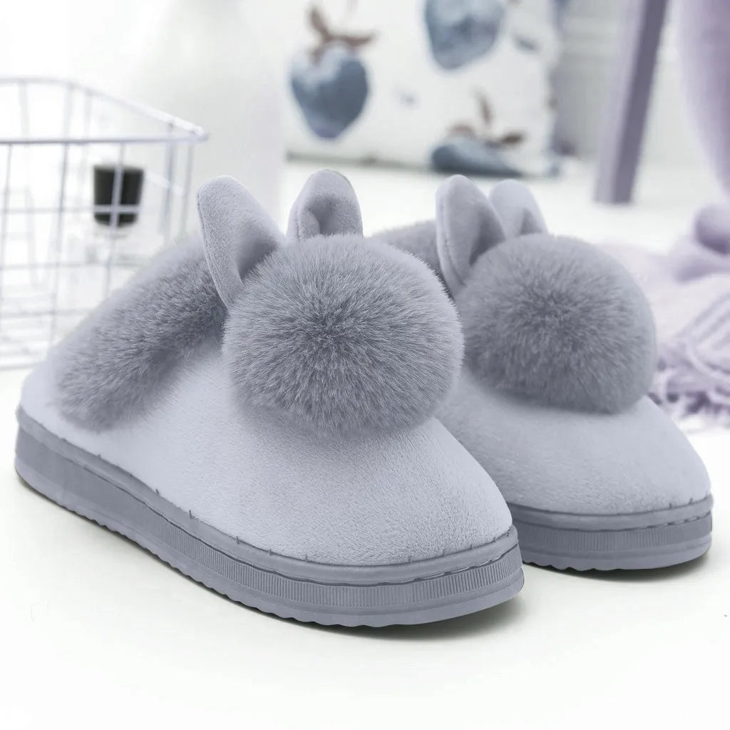 Pantoufles Femme - Peluche douce 🐰