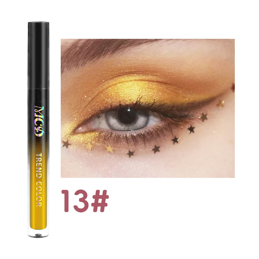 ✨ 13 Liquid Eyeshadow Palette – Matte &amp; Ultra-Shine Finish, Waterproof &amp; Long-Lasting