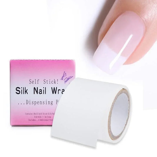 Reparación de uñas de fibra de vidrio y seda – Kit de construcción con gel UV