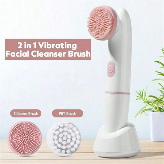 Cepillo eléctrico de limpieza facial – Exfoliación y cuidado sónico