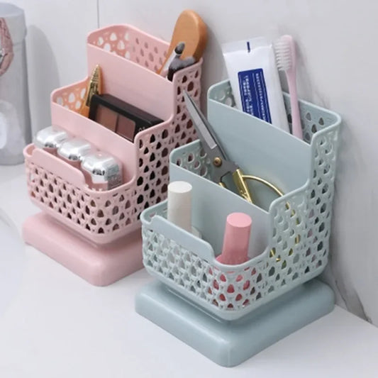📚✨ Caja de Almacenamiento Multiusos – Organizador de Escritorio y Maquillaje 🖊️💄