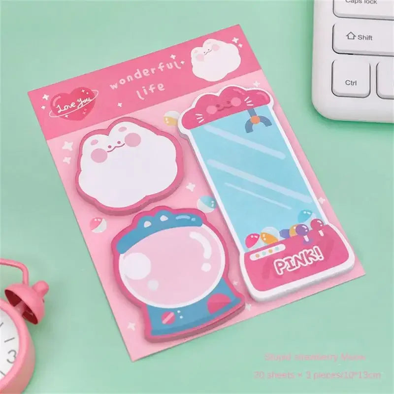 📌 Cartoon sticky notepads 60 stickies