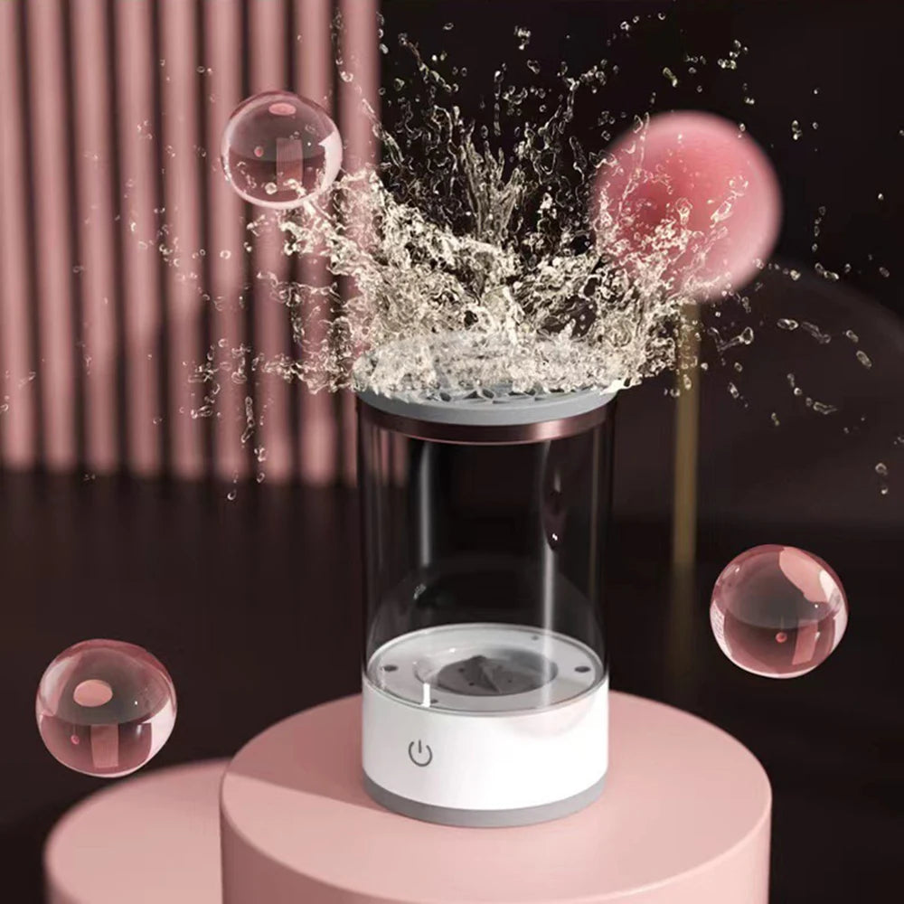 🧽💄 Nettoyeur de Pinceaux Maquillage Automatique – Nettoyage Profond en Un Clic