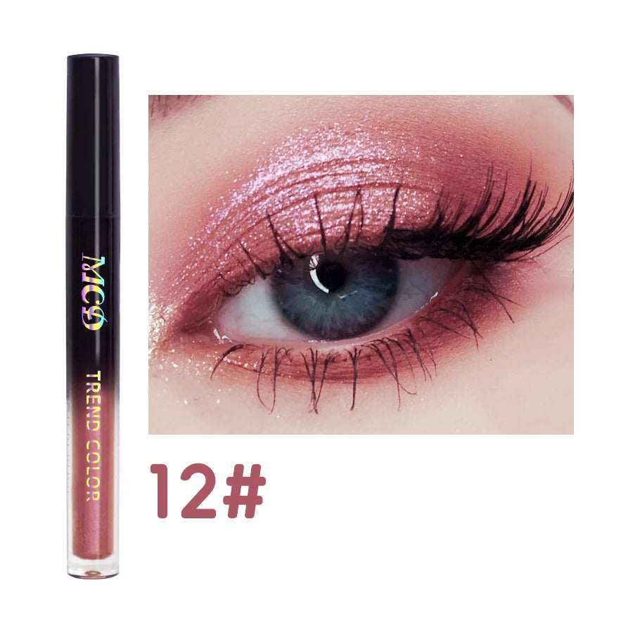 ✨ 13 Liquid Eyeshadow Palette – Matte &amp; Ultra-Shine Finish, Waterproof &amp; Long-Lasting