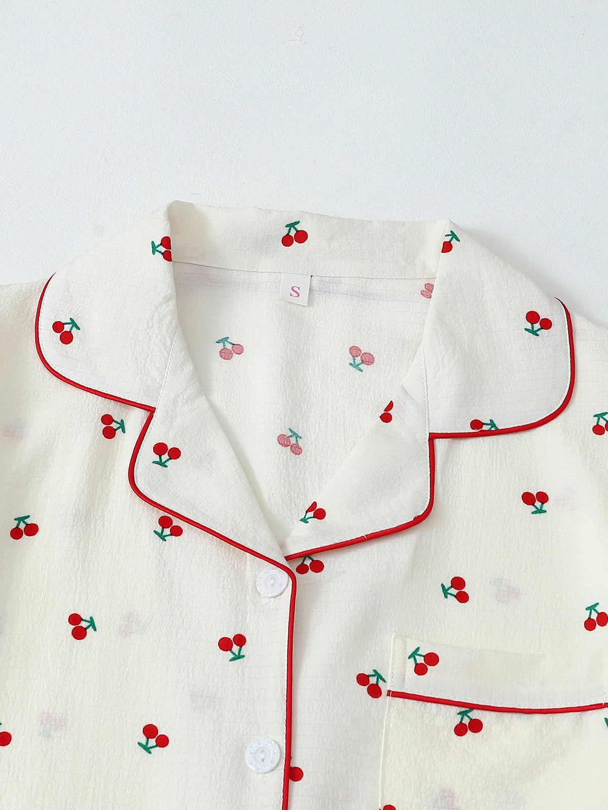 Ensemble de Pyjama - Haut à manches courtes, short et pantalon 🍒