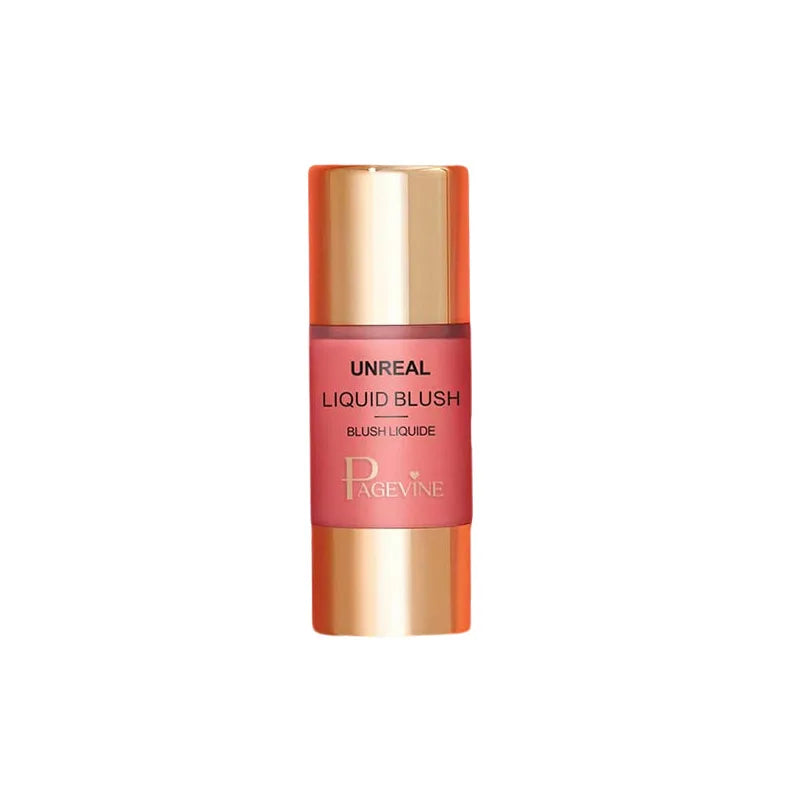 💗 Rubor líquido de larga duración: ligero, natural y fácil de aplicar.
