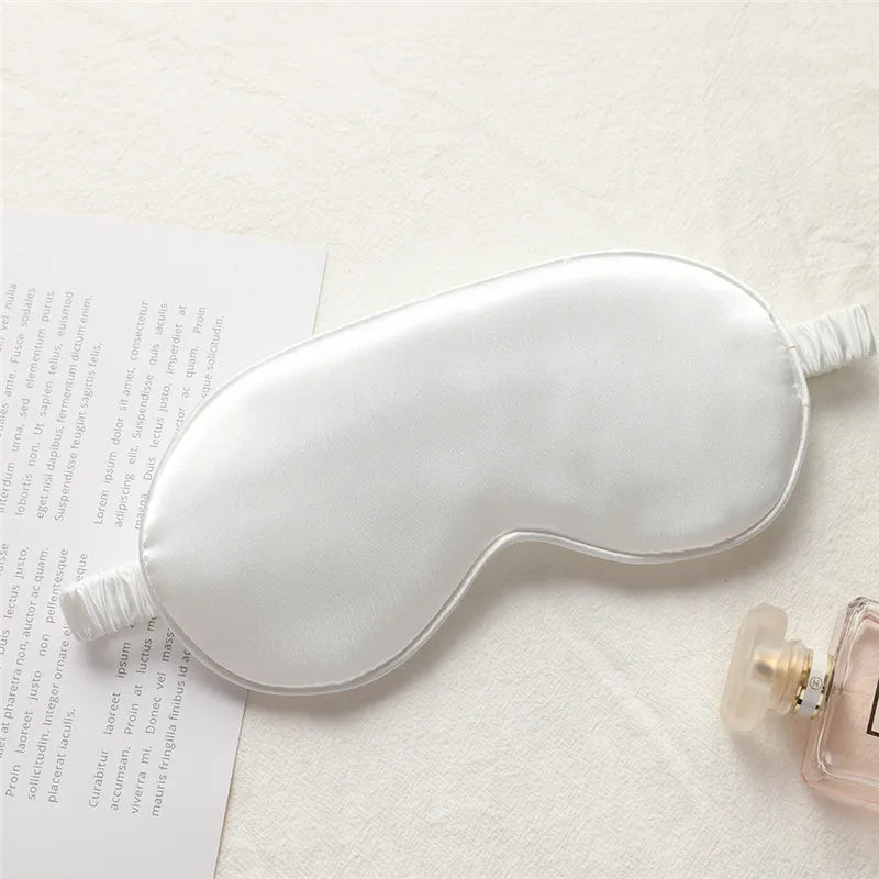 Masque de sommeil - En soie Uni