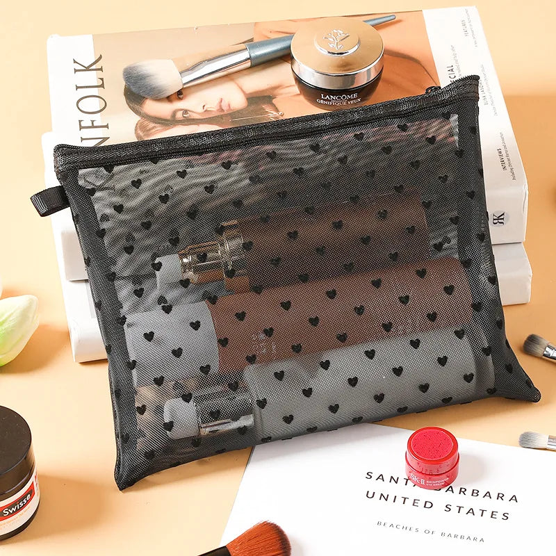 Trousse de Rangement - mini, petit et grande pochettes transparentes