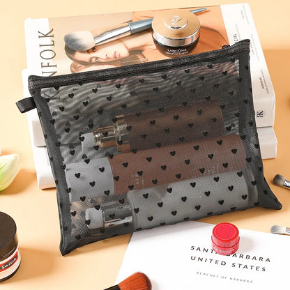 Trousse de Rangement - mini, petit et grande pochettes transparentes
