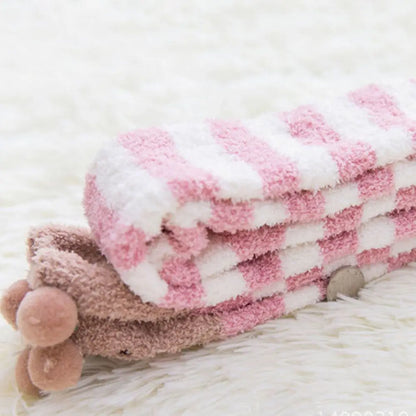 Women's Kawaii Animal Print Thigh-High Socks – Soft & Warm Long Stockings