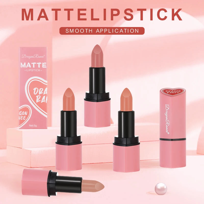 💋🌈 Love Matte Lipstick – Moisturizing, Long-Lasting &amp; Transfer-Proof