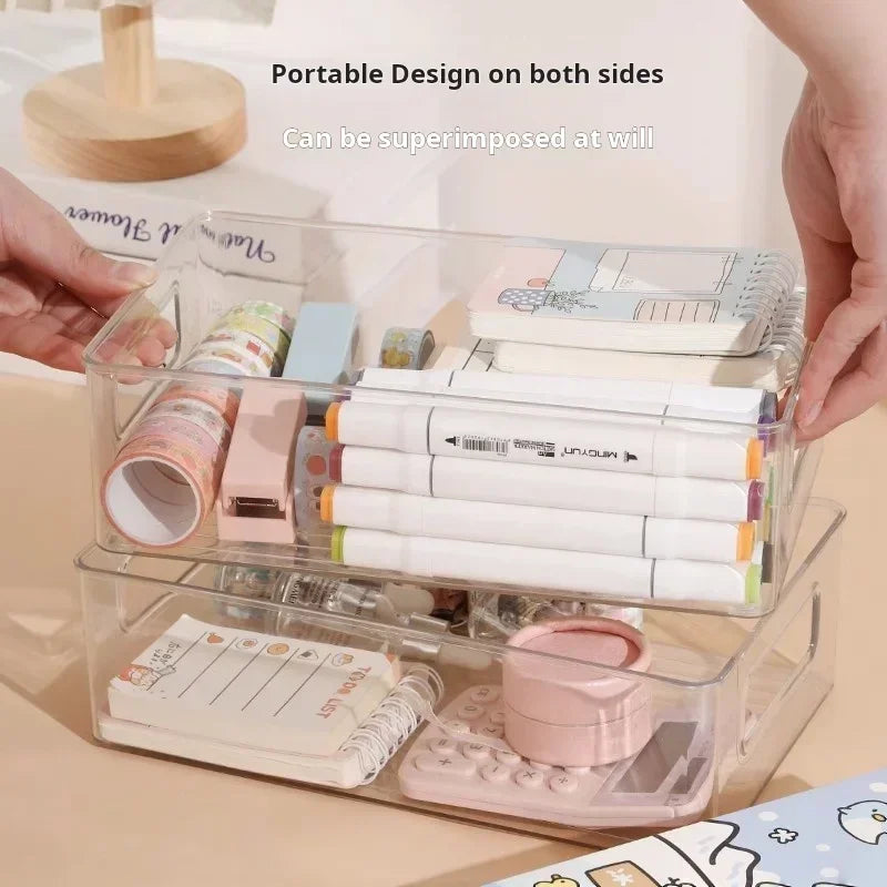 📦✨ Stackable Clear Storage Box – Waterproof Acrylic &amp; Stylish Design