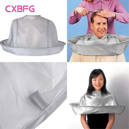Capa de peluquería creativa: delantal de corte de pelo DIY para salón
