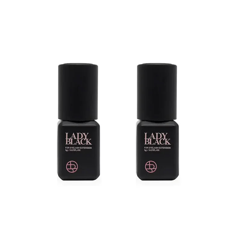 Pegamento Lady Black – Extensión de Pestañas Profesional 5 ml (Secado Rápido)