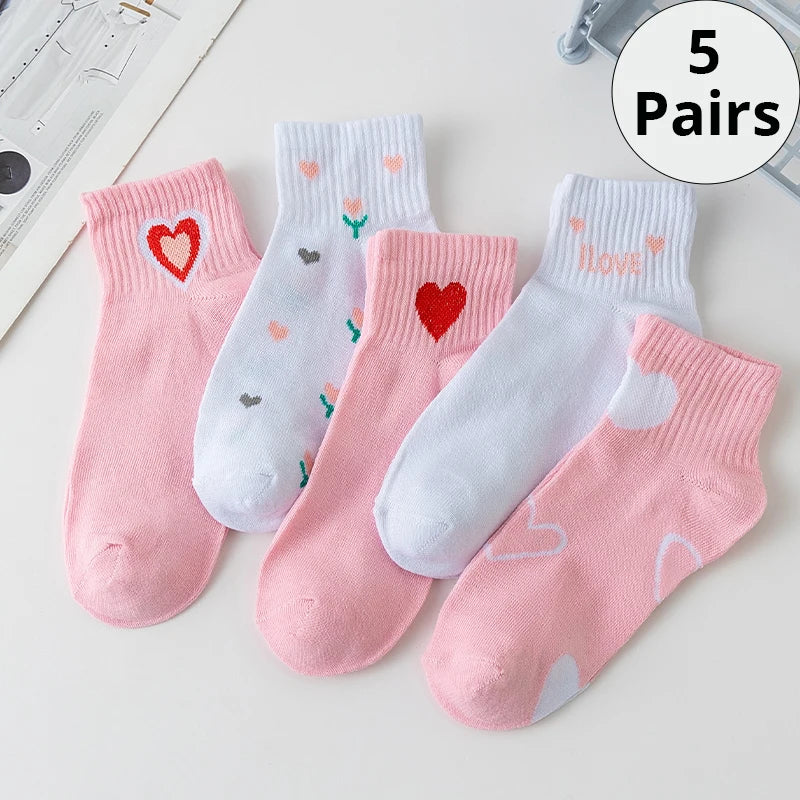 Chaussettes Femme - Courtes Motif 🐱