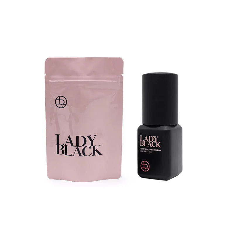 Pegamento Lady Black – Extensión de Pestañas Profesional 5 ml (Secado Rápido)