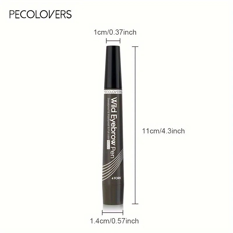 🖊️ Crayon à sourcils 4 pointes – Effet tatouage, waterproof