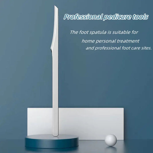 Kit de pedicura profesional de acero inoxidable: lima para pies y cuchillos de 1 a 6 piezas