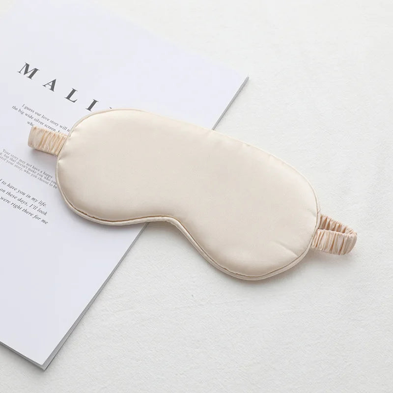 Masque de sommeil - En soie Uni