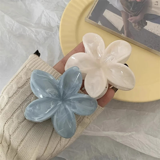 Pince à Cheveux pour Femme - Forme De Fleur Uni