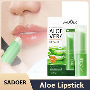 💋🍃 Baume à Lèvres Aloe Vera SADOER – Nourrissant, Hydratant & Réparateur