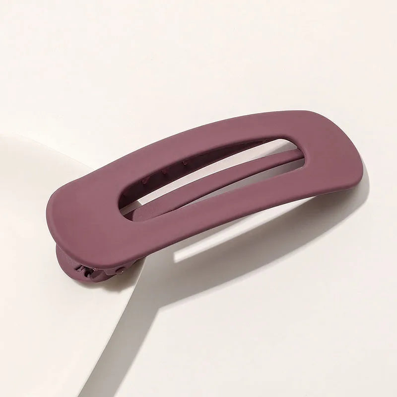 Pince à Cheveux Femme - Grande Barette Uni Variés
