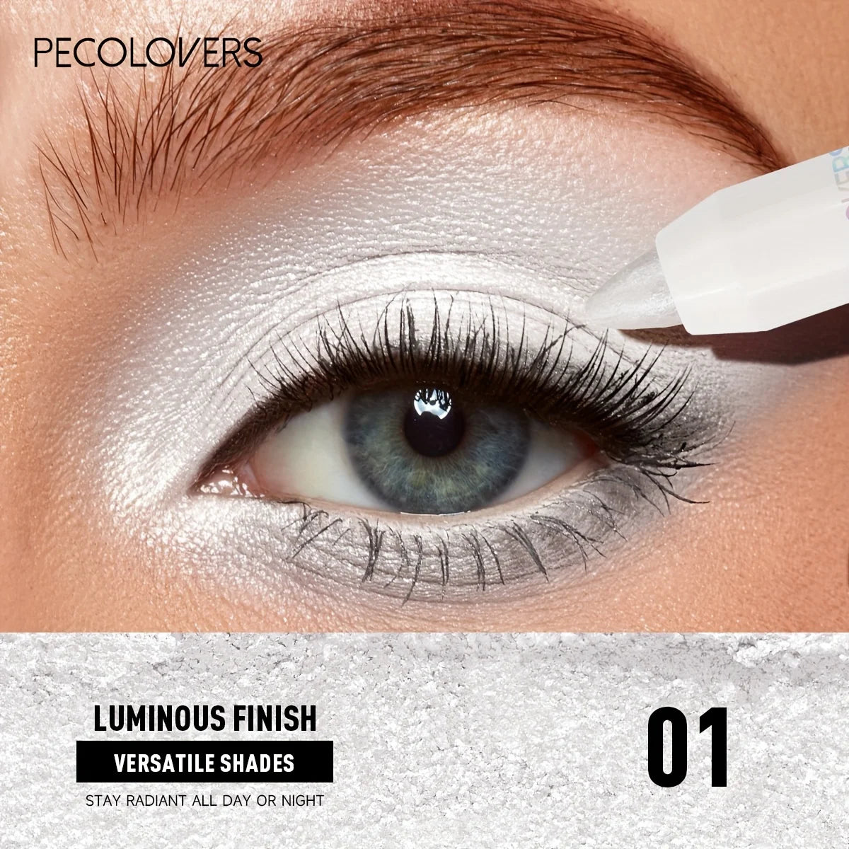 ✨ Sombra de ojos en barra resistente al agua: mate y brillante, de larga duración