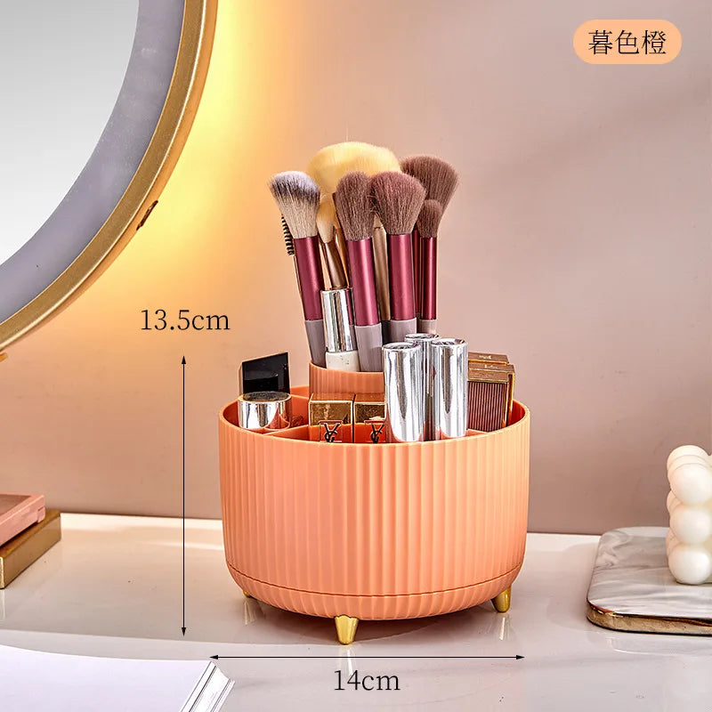 🧼🔄 Organisateur Rotatif 360° pour Maquillage – Support Cosmétique Compact