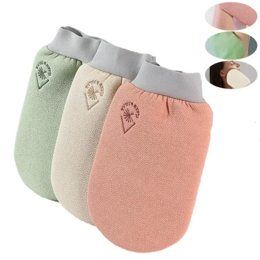 Guantes de baño exfoliantes – Limpieza y masaje de spa