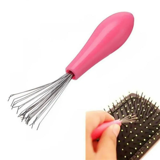 Herramienta de limpieza para cepillos de pelo – Gancho práctico