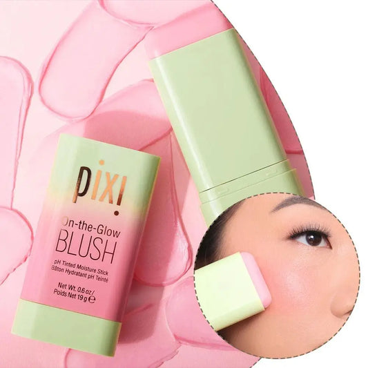 Stick Blush, Contour & illuminateurs – Crème mate, waterproof avec pinceau intégré