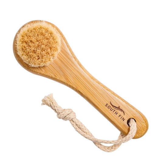 Cepillo facial de bambú natural: limpieza y masaje suaves