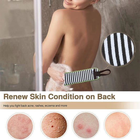 Guante exfoliante para espalda y cuerpo: limpieza profunda y suave