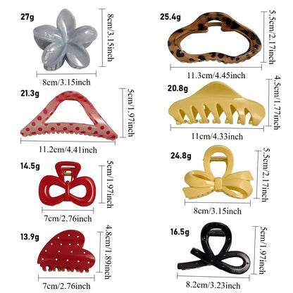 Women's Hair Clips – Heart, Bow & Trendy Designs