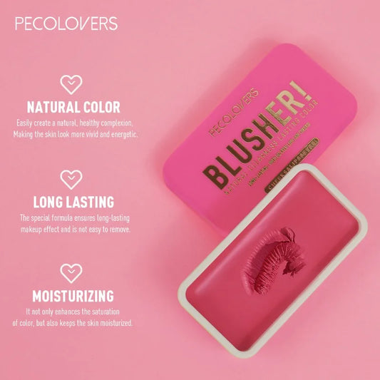 Blush crème 4 couleurs – Format push-pull, effet rosé naturel & waterproof