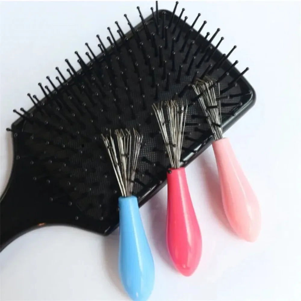 Herramienta de limpieza para cepillos de pelo – Gancho práctico