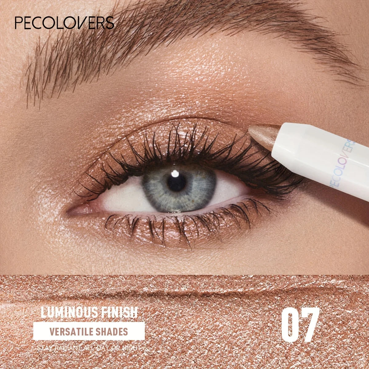 ✨ Sombra de ojos en barra resistente al agua: mate y brillante, de larga duración