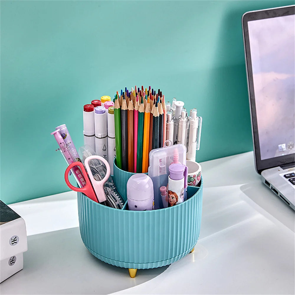 🧼🔄 Organisateur Rotatif 360° pour Maquillage – Support Cosmétique Compact