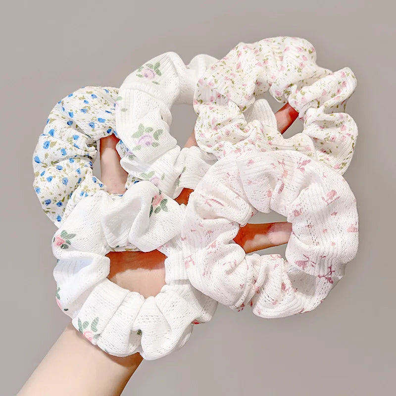 Lot de Chouchous pour cheveux femme imprimé 💐