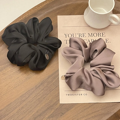 Chouchou Satin Femme – Élastique à Cheveux Effet Soie