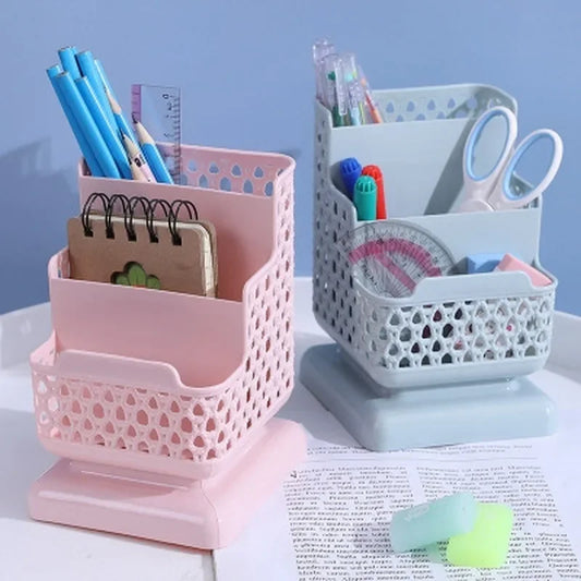 📚✨ Caja de Almacenamiento Multiusos – Organizador de Escritorio y Maquillaje 🖊️💄