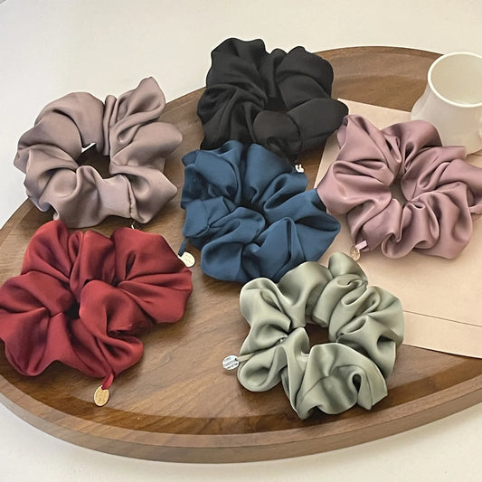 Chouchou Satin Femme – Élastique à Cheveux Effet Soie
