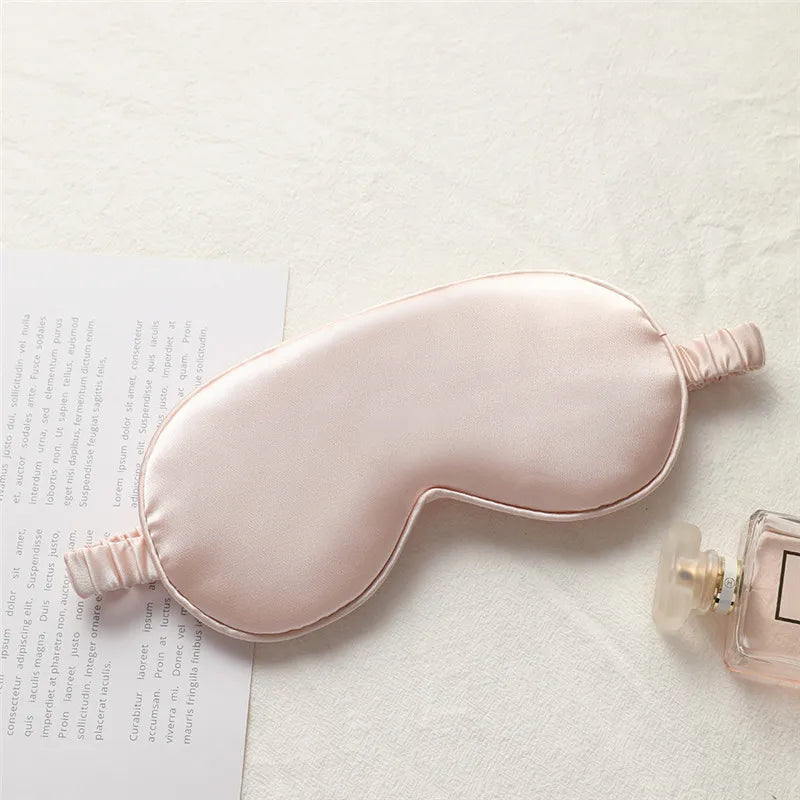 Masque de sommeil - En soie Uni