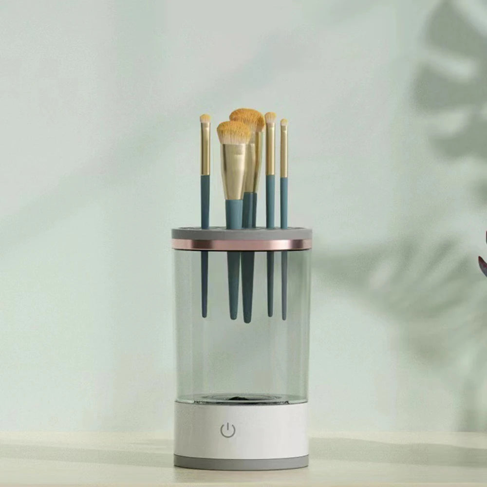 🧽💄 Nettoyeur de Pinceaux Maquillage Automatique – Nettoyage Profond en Un Clic