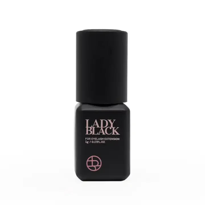 Pegamento Lady Black – Extensión de Pestañas Profesional 5 ml (Secado Rápido)