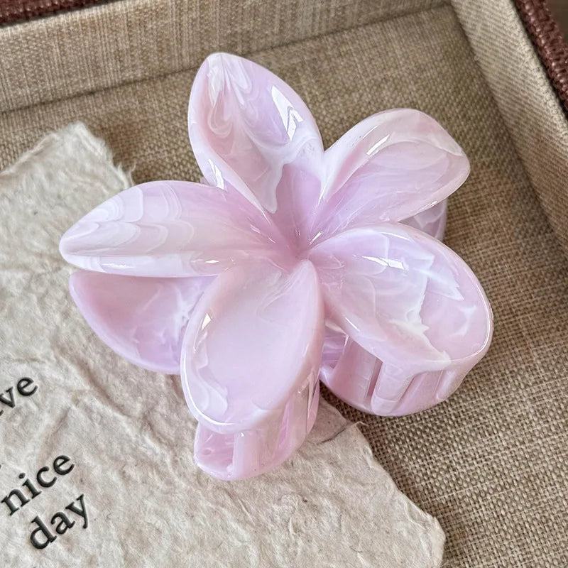 Pince à Cheveux pour Femme - Forme De Fleur Uni